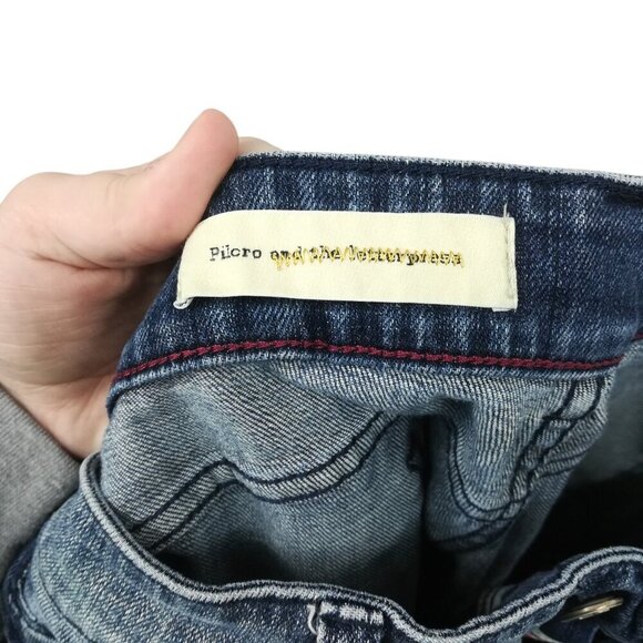 Pilcro and the Letterpress Stet Skinny Ankle Jeans Size 28 Anthropologie Stretch - Picture 10 of 12